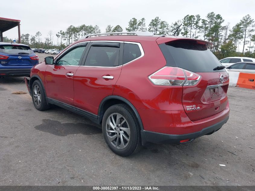 2015 NISSAN ROGUE S/SL/SV - 5N1AT2MT9FC876614