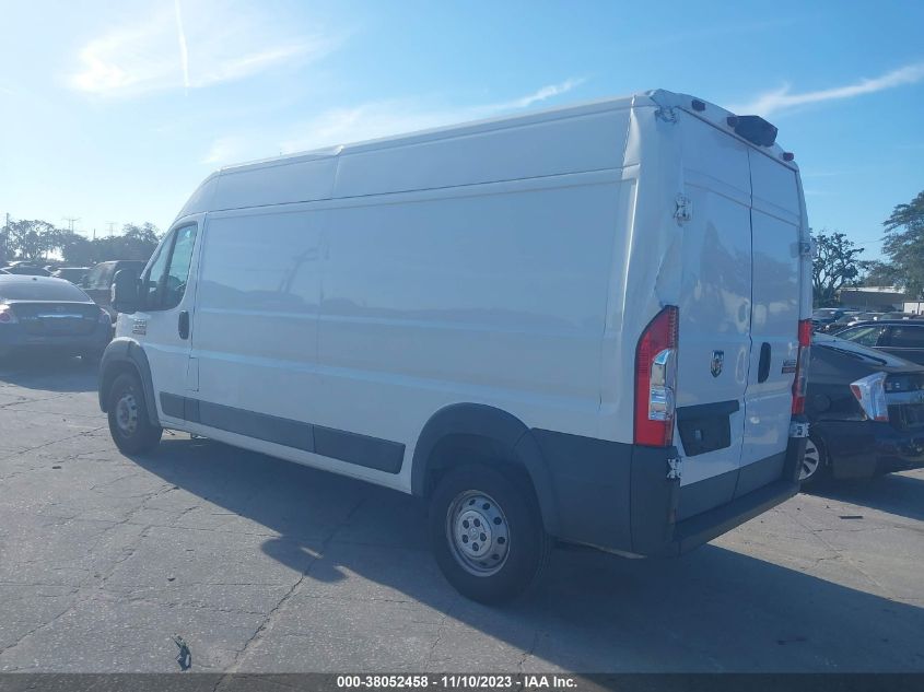 2017 RAM PROMASTER 2500 HIGH ROOF 159" WB 3C6TRVDG6HE527316