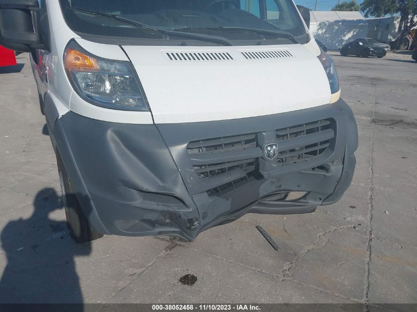 2017 RAM PROMASTER 2500 HIGH ROOF 159" WB 3C6TRVDG6HE527316