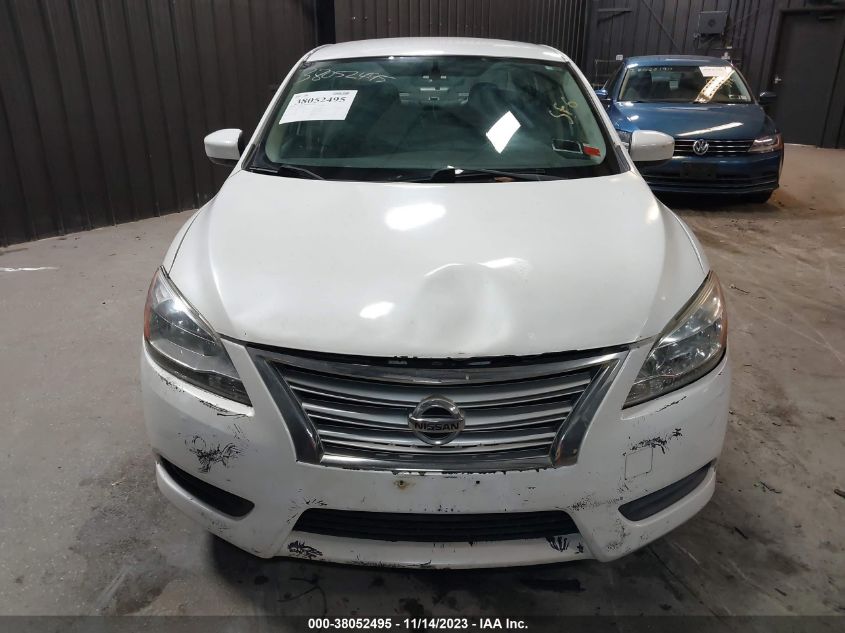 2014 NISSAN SENTRA S/FE+ S/SV/FE+ SV/SR/SL - 3N1AB7AP5EY260607