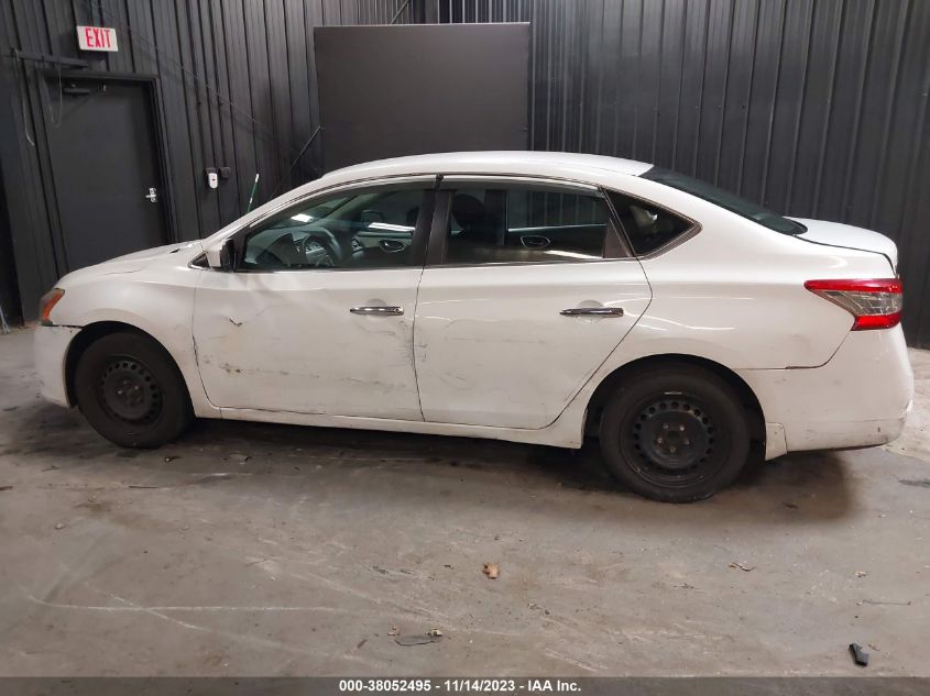 2014 NISSAN SENTRA S/FE+ S/SV/FE+ SV/SR/SL - 3N1AB7AP5EY260607