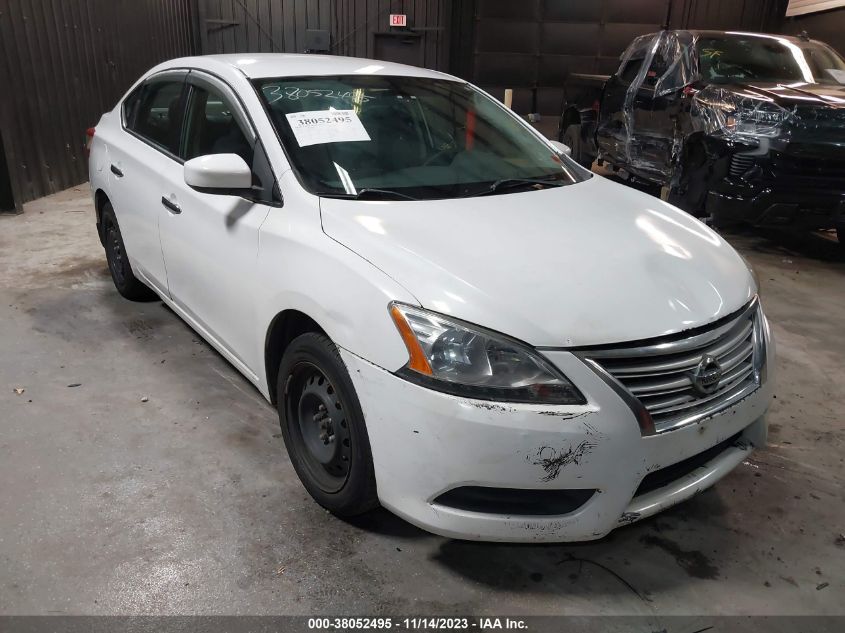 2014 NISSAN SENTRA S/FE+ S/SV/FE+ SV/SR/SL - 3N1AB7AP5EY260607