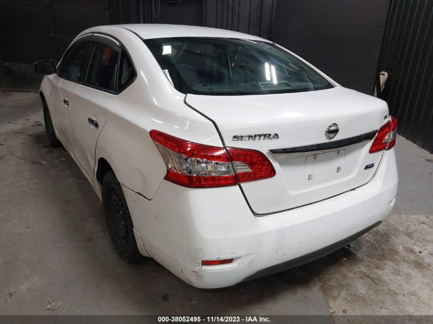 2014 NISSAN SENTRA S/FE+ S/SV/FE+ SV/SR/SL - 3N1AB7AP5EY260607