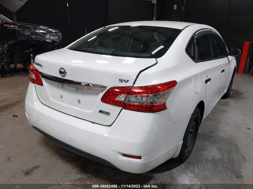 2014 NISSAN SENTRA S/FE+ S/SV/FE+ SV/SR/SL - 3N1AB7AP5EY260607