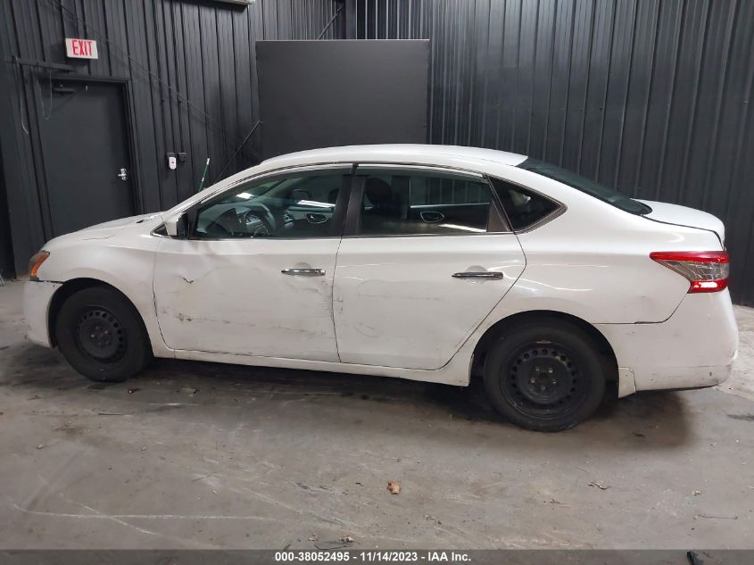 2014 NISSAN SENTRA S/FE+ S/SV/FE+ SV/SR/SL - 3N1AB7AP5EY260607