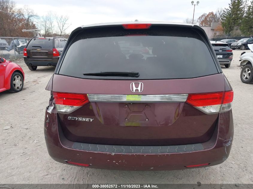 2015 HONDA ODYSSEY EX-L - 5FNRL5H63FB026445