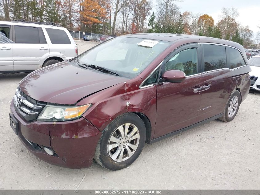 2015 HONDA ODYSSEY EX-L - 5FNRL5H63FB026445