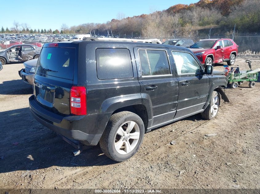 2014 JEEP PATRIOT LIMITED - 1C4NJPCB5ED529789