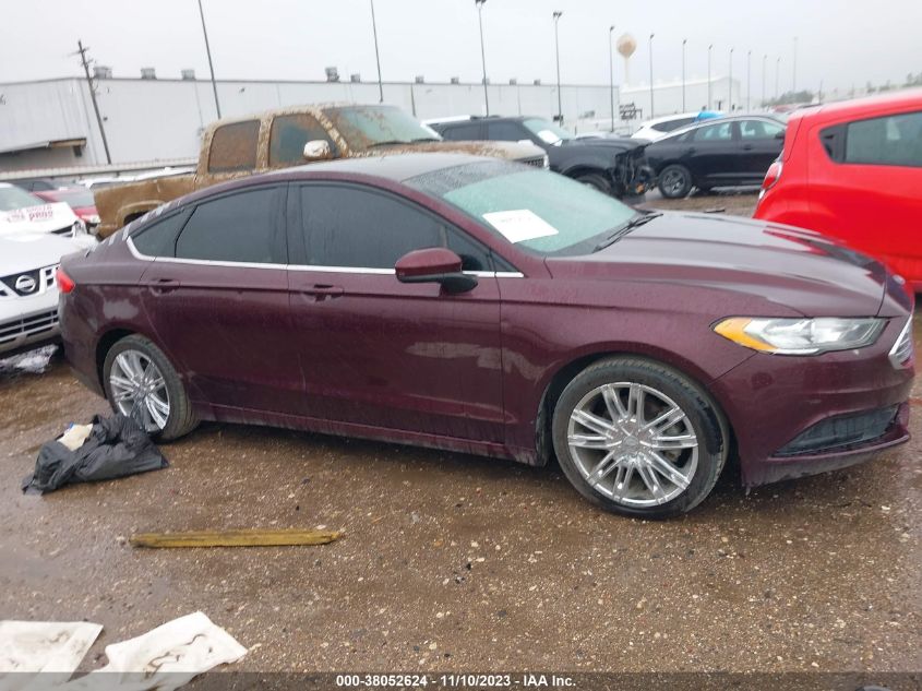 2017 FORD FUSION SE - 3FA6P0H71HR208493