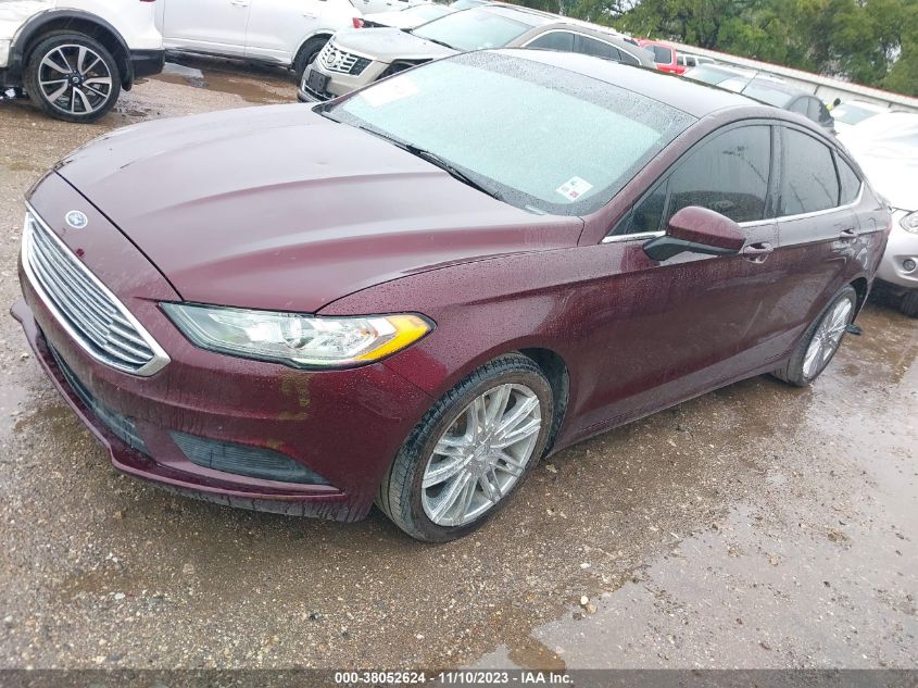 2017 FORD FUSION SE - 3FA6P0H71HR208493