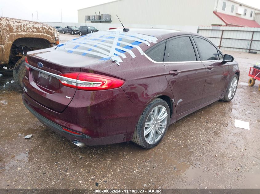 2017 FORD FUSION SE - 3FA6P0H71HR208493