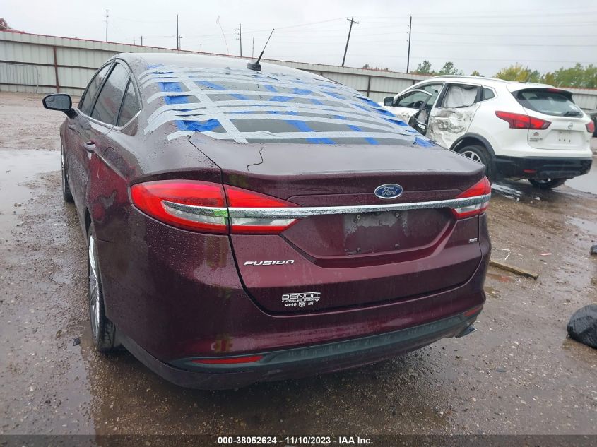 2017 FORD FUSION SE - 3FA6P0H71HR208493