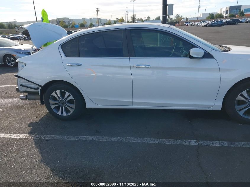 2013 HONDA ACCORD SDN LX 1HGCR2F39DA122275