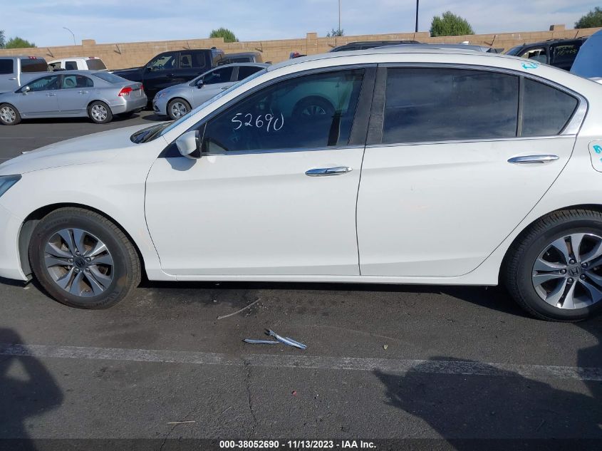 2013 HONDA ACCORD SDN LX 1HGCR2F39DA122275