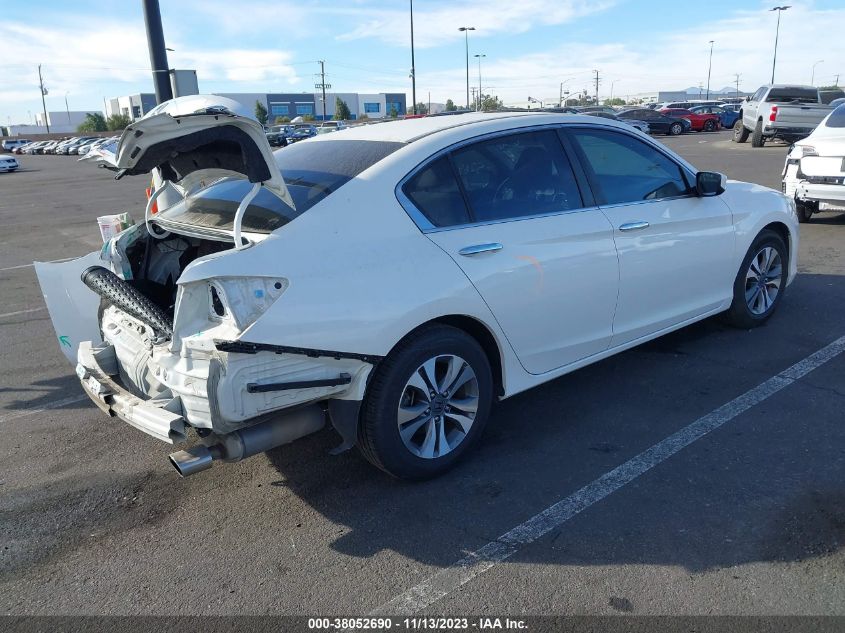 2013 HONDA ACCORD SDN LX 1HGCR2F39DA122275