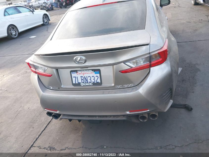 2015 LEXUS RC 350 - JTHHE5BC2F5006594