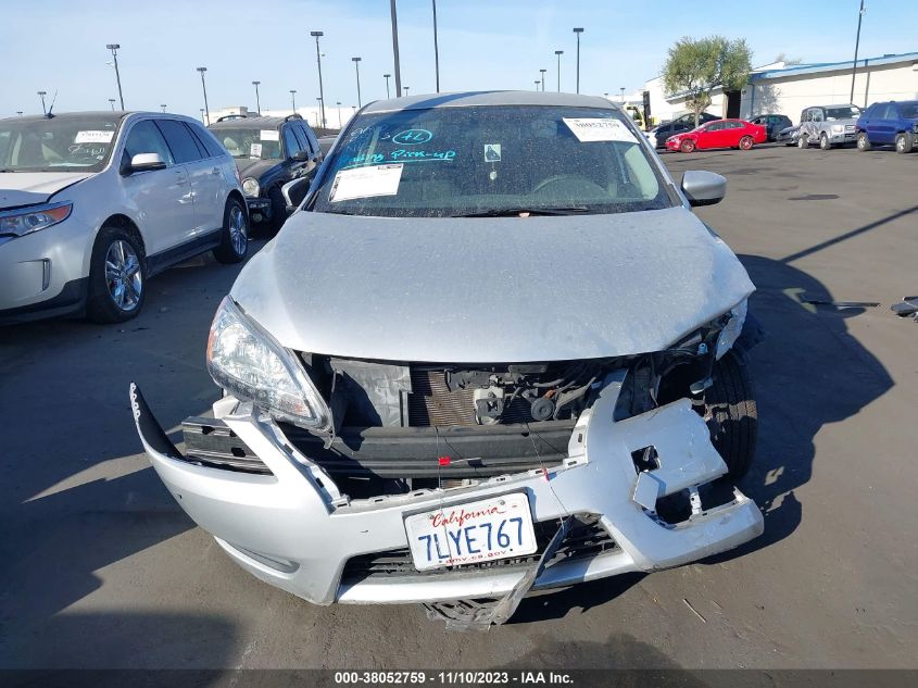 2015 NISSAN SENTRA S - 3N1AB7AP7FY286076