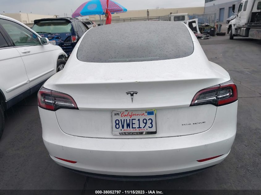 2021 TESLA MODEL 3 - 5YJ3E1EB2MF937986