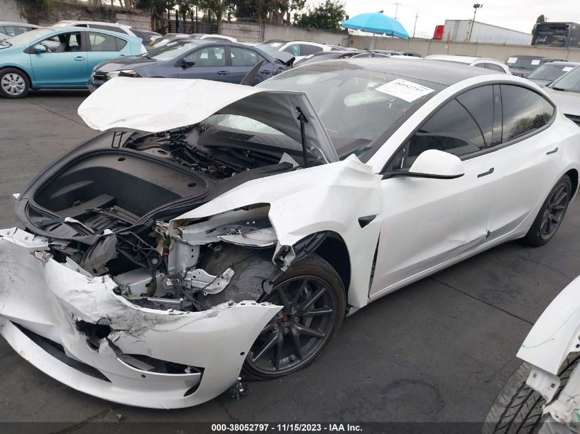 2021 TESLA MODEL 3 - 5YJ3E1EB2MF937986
