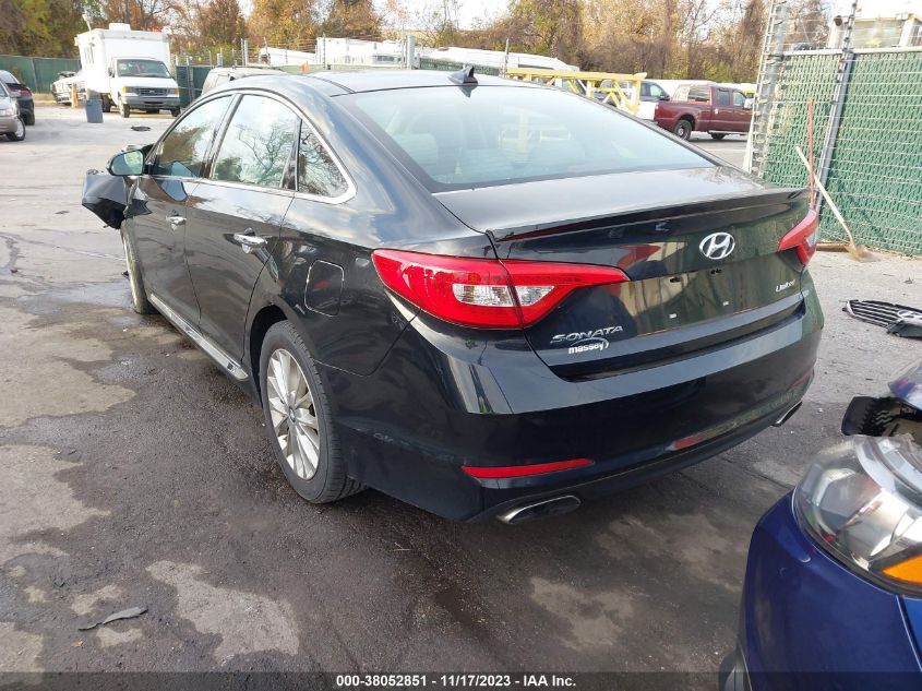 2015 HYUNDAI SONATA LIMITED - 5NPE34AF2FH251430