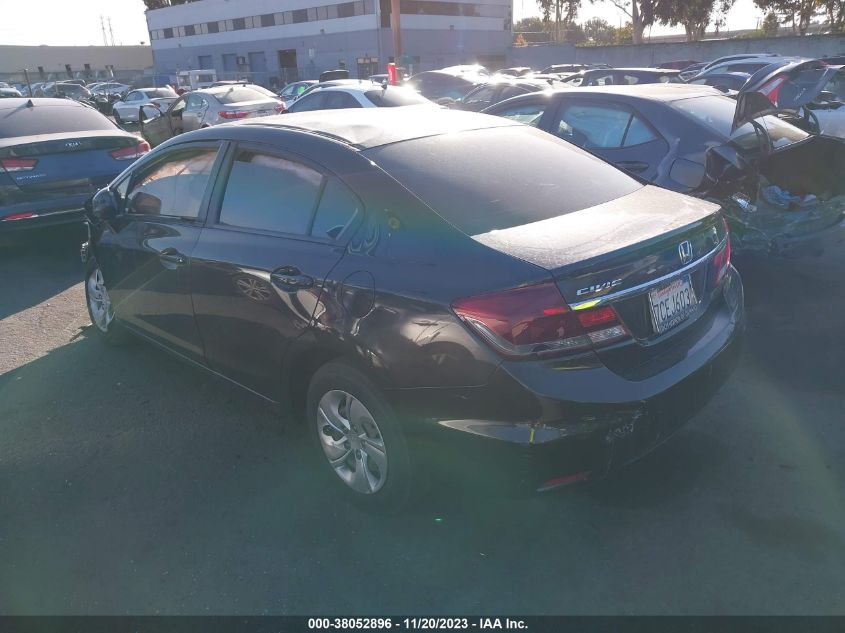 2013 HONDA CIVIC LX - 19XFB2F58DE265927