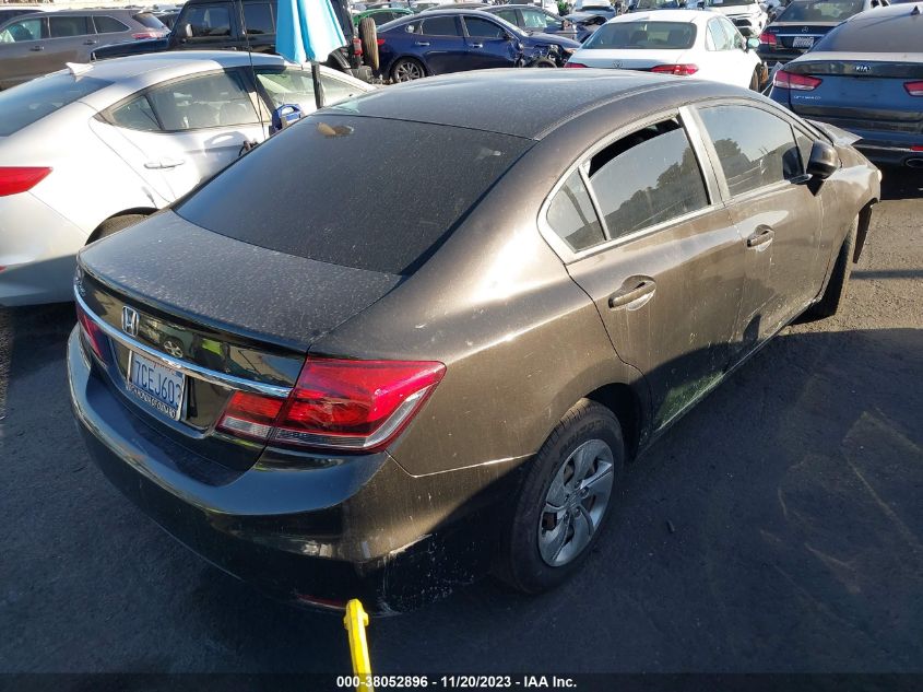 2013 HONDA CIVIC LX - 19XFB2F58DE265927