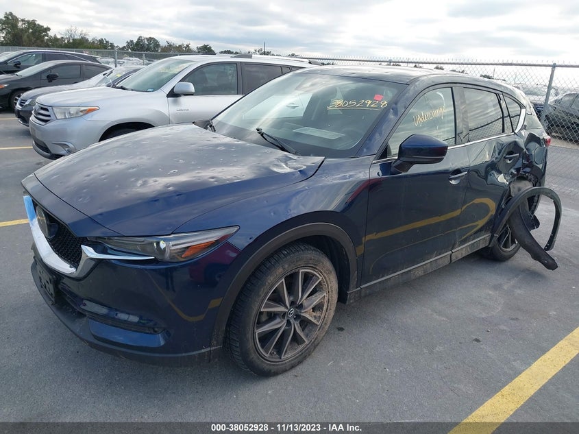 VIN JM3KFBDM5J0321217 2018 MAZDA CX-5 GRAND TOURING