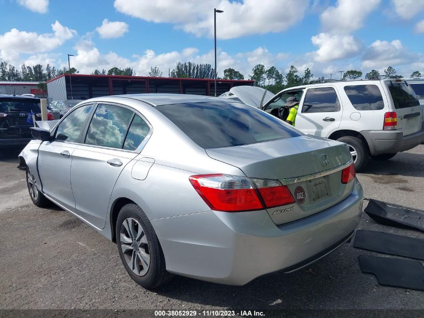 2013 HONDA ACCORD LX - 1HGCR2F35DA259598