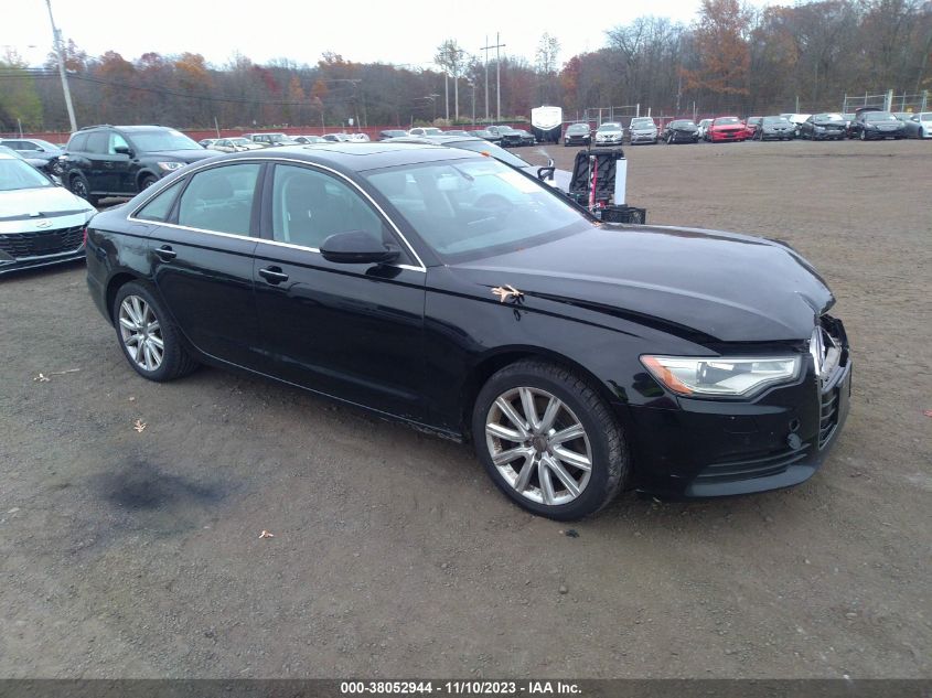 2014 AUDI A6 2.0T PREMIUM - WAUGFAFC6EN040675