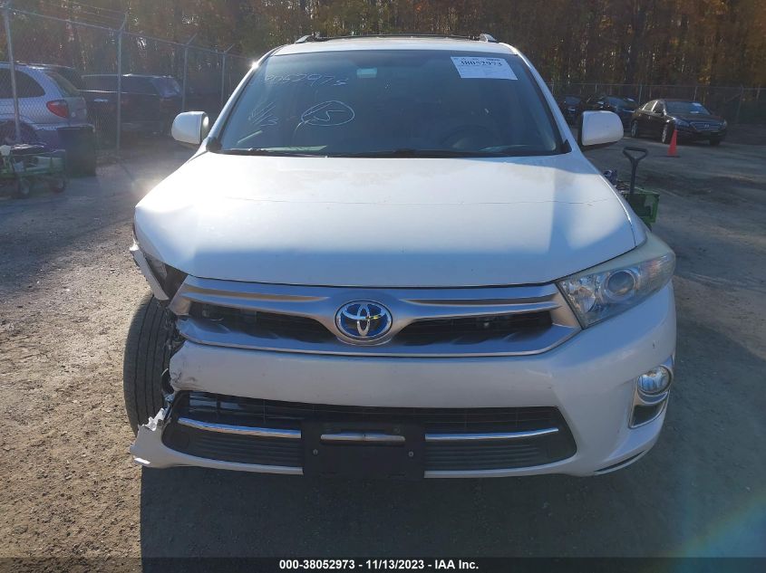 2013 TOYOTA HIGHLANDER HYBRID BASE V6 - JTEBC3EH0D2013353