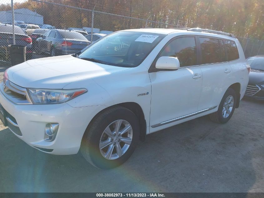 2013 TOYOTA HIGHLANDER HYBRID BASE V6 - JTEBC3EH0D2013353