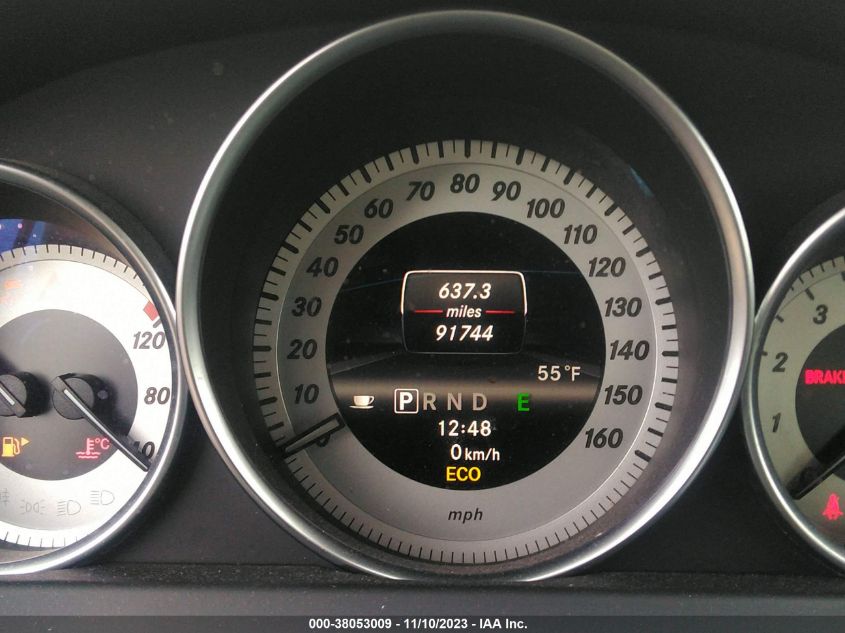 2013 MERCEDES-BENZ C 300 LUXURY 4MATIC - WDDGF8ABXDR261624
