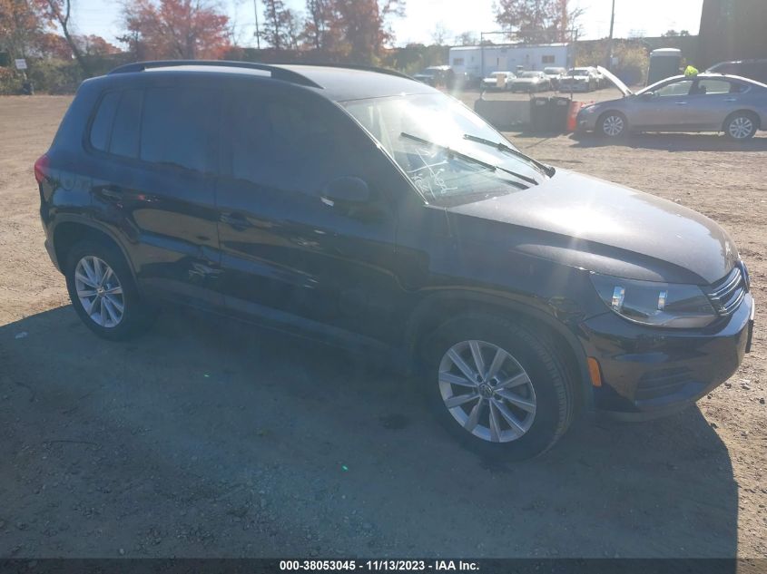 2017 VOLKSWAGEN TIGUAN S/LIMITED - WVGBV7AX1HK054384