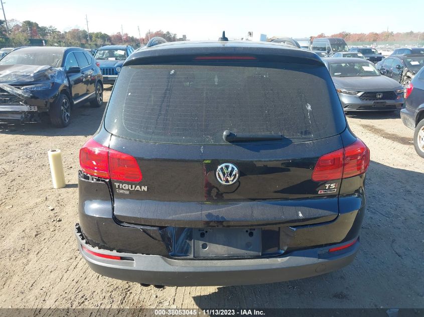 2017 VOLKSWAGEN TIGUAN S/LIMITED - WVGBV7AX1HK054384