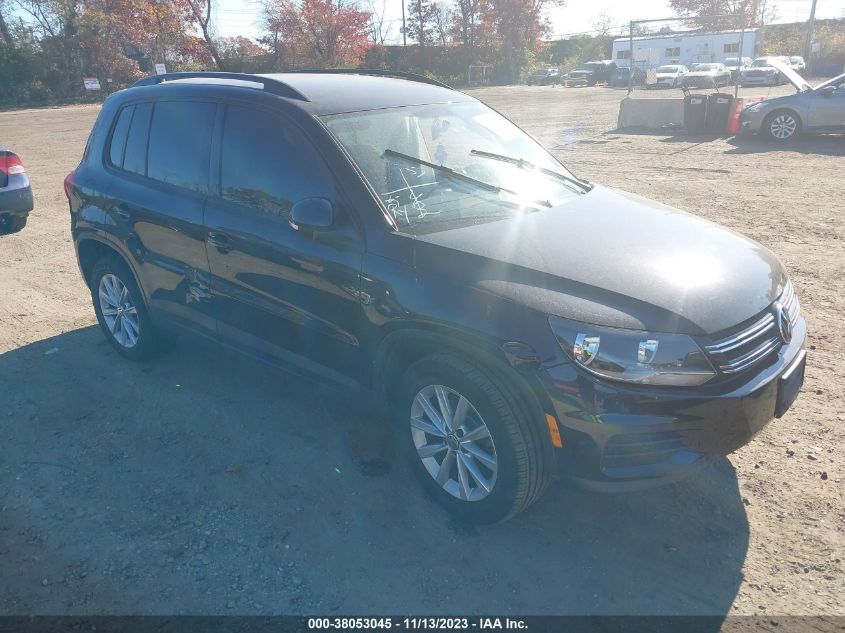 2017 VOLKSWAGEN TIGUAN S/LIMITED - WVGBV7AX1HK054384