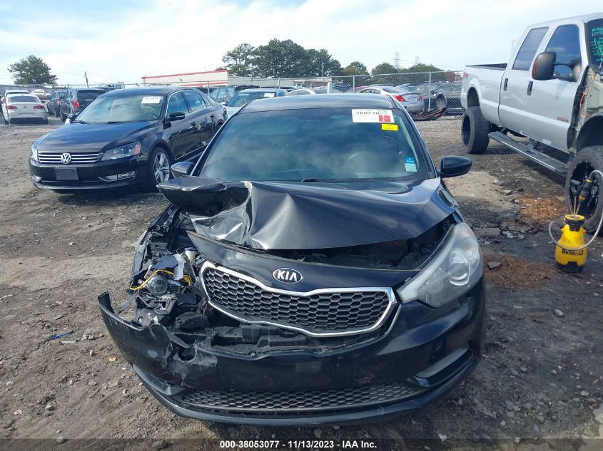 2016 KIA FORTE LX - KNAFK4A66G5441026