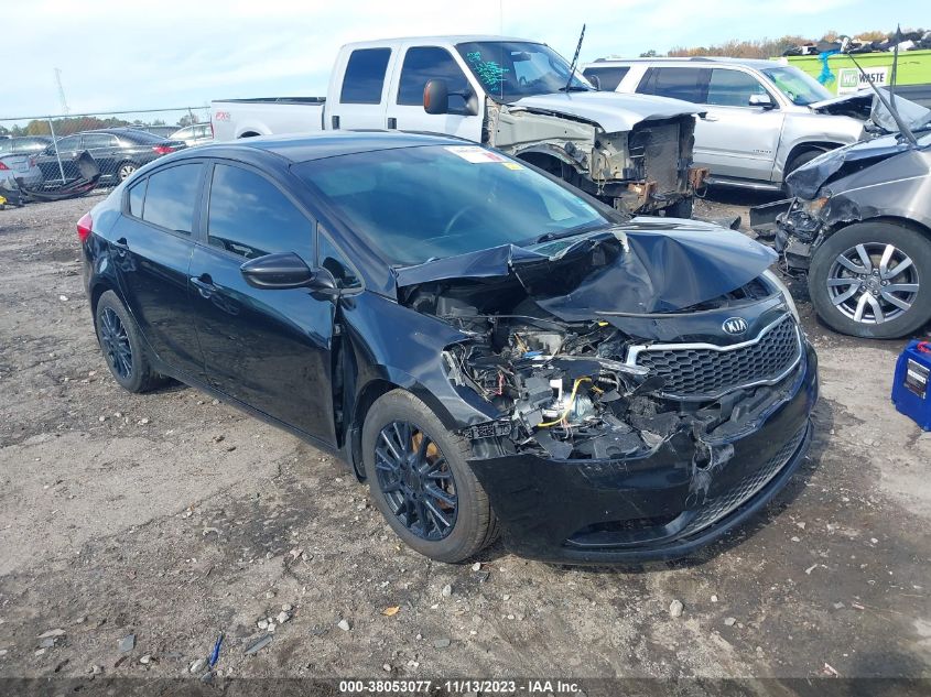2016 KIA FORTE LX - KNAFK4A66G5441026
