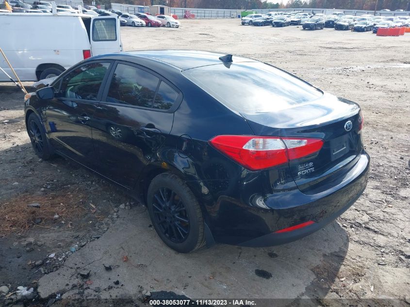 2016 KIA FORTE LX - KNAFK4A66G5441026