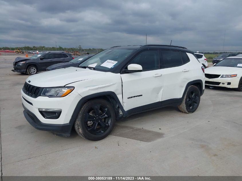 VIN 3C4NJCBB3LT110471 2020 JEEP COMPASS ALTITUDE FWD