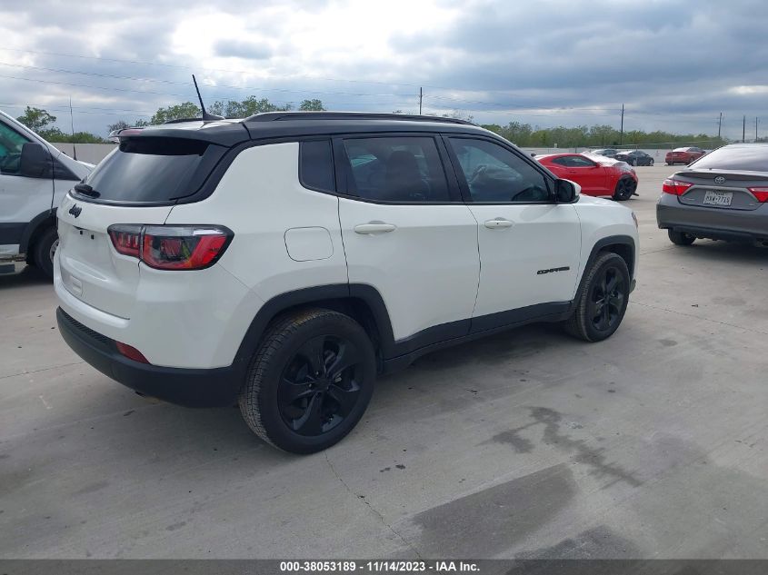 VIN 3C4NJCBB3LT110471 2020 JEEP COMPASS ALTITUDE FWD