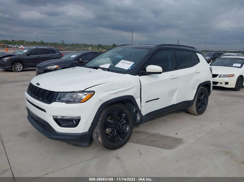 VIN 3C4NJCBB3LT110471 2020 JEEP COMPASS ALTITUDE FWD