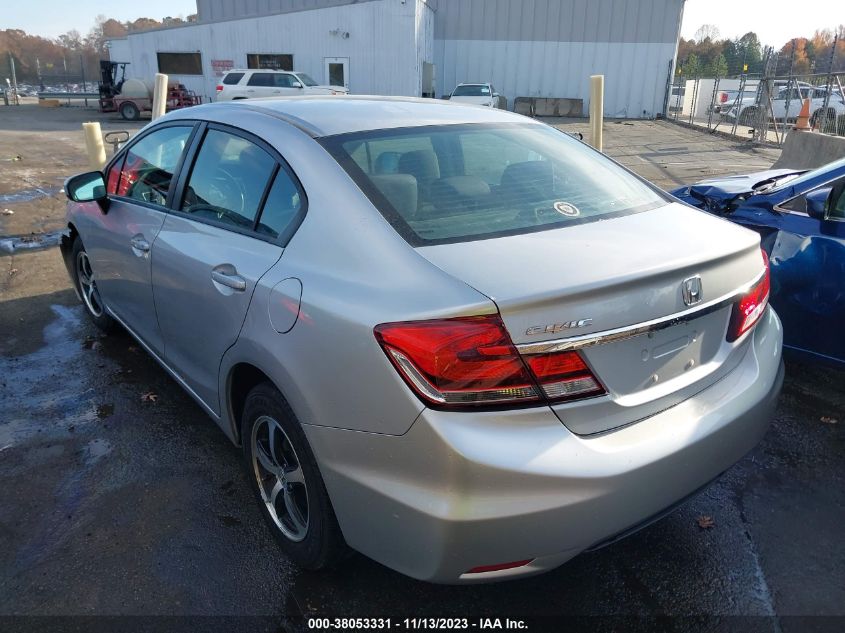 2015 HONDA CIVIC SE - 19XFB2F78FE089661