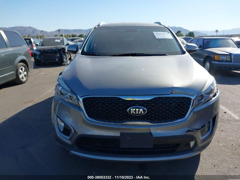 2016 KIA SORENTO 3.3L EX - 5XYPH4A59GG183752