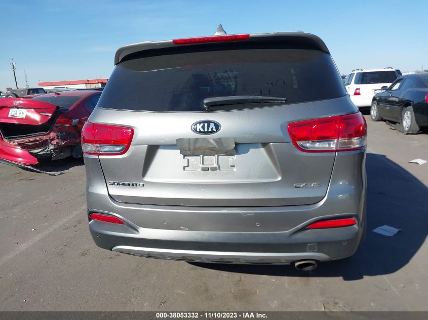 2016 KIA SORENTO 3.3L EX - 5XYPH4A59GG183752