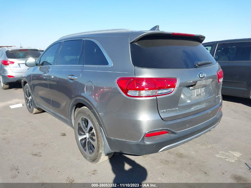 2016 KIA SORENTO 3.3L EX - 5XYPH4A59GG183752