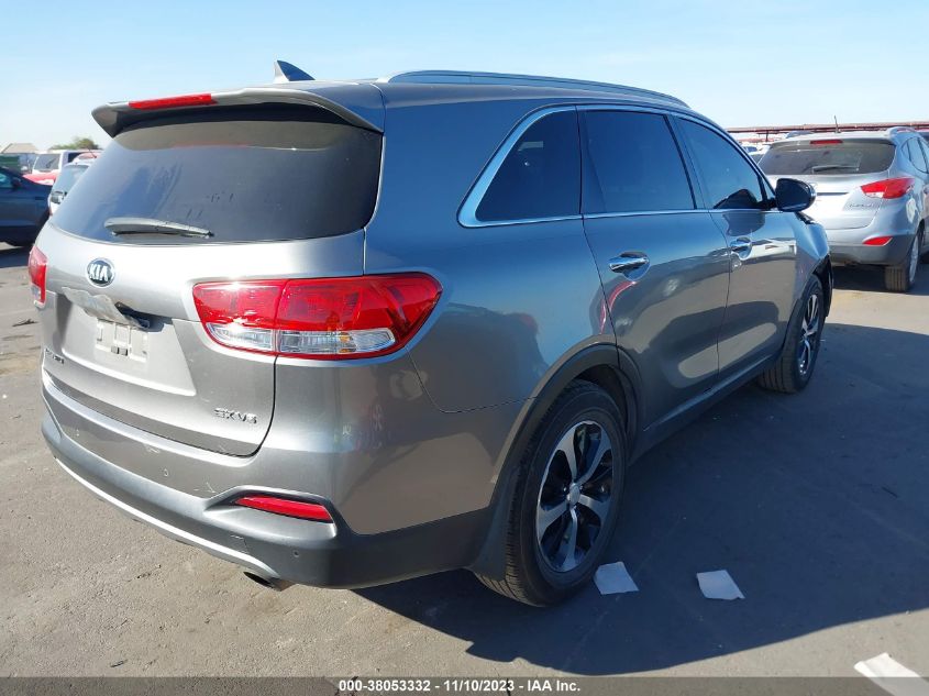 2016 KIA SORENTO 3.3L EX - 5XYPH4A59GG183752