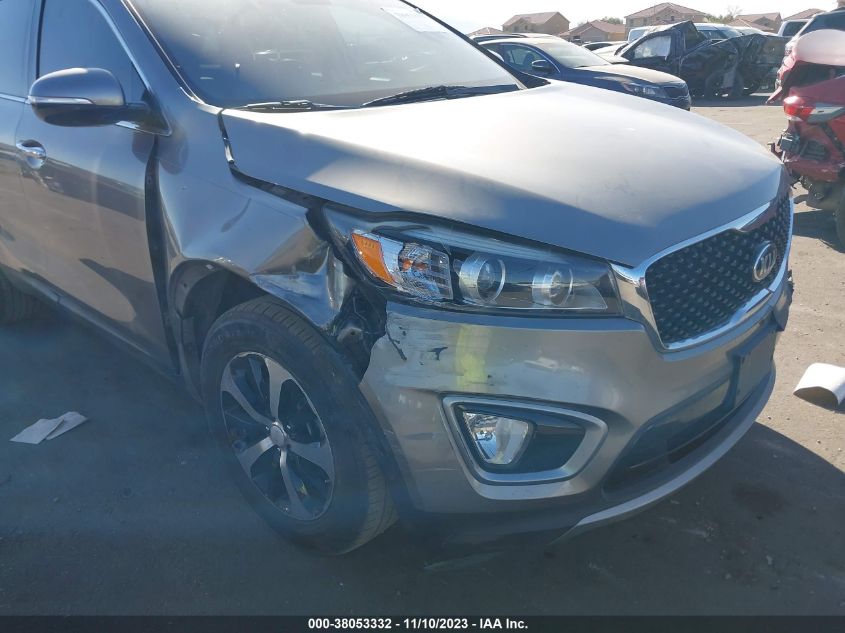 2016 KIA SORENTO 3.3L EX - 5XYPH4A59GG183752