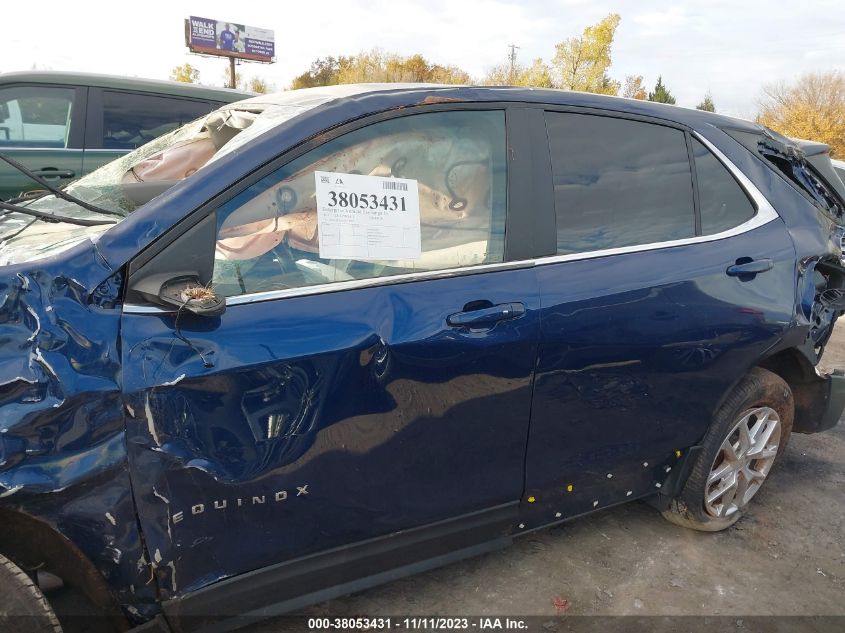 2022 CHEVROLET EQUINOX AWD LT - 3GNAXUEV5NL110202