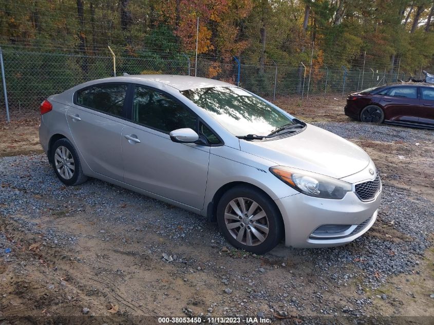 2014 KIA FORTE LX - KNAFX4A69E5191828