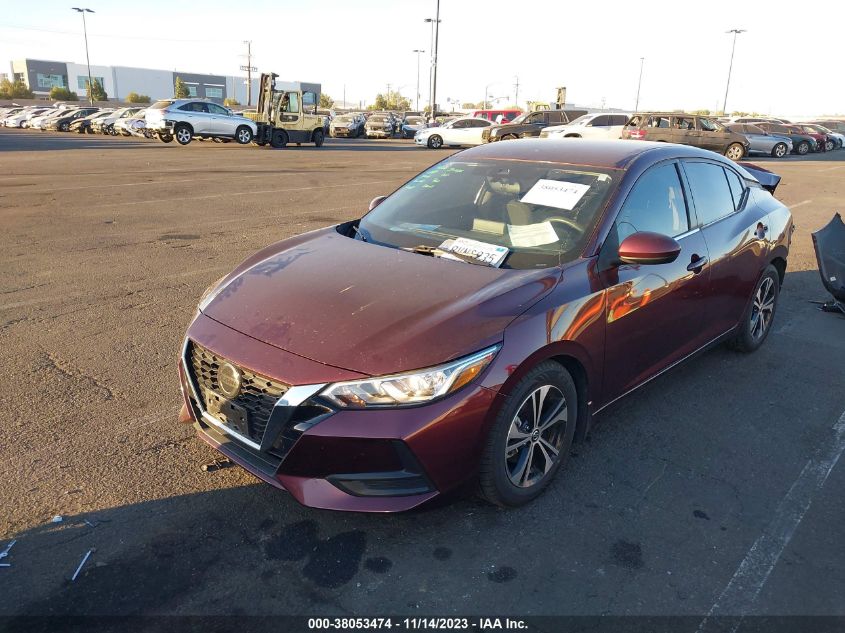 2021 NISSAN SENTRA SV - 3N1AB8CV4MY213231